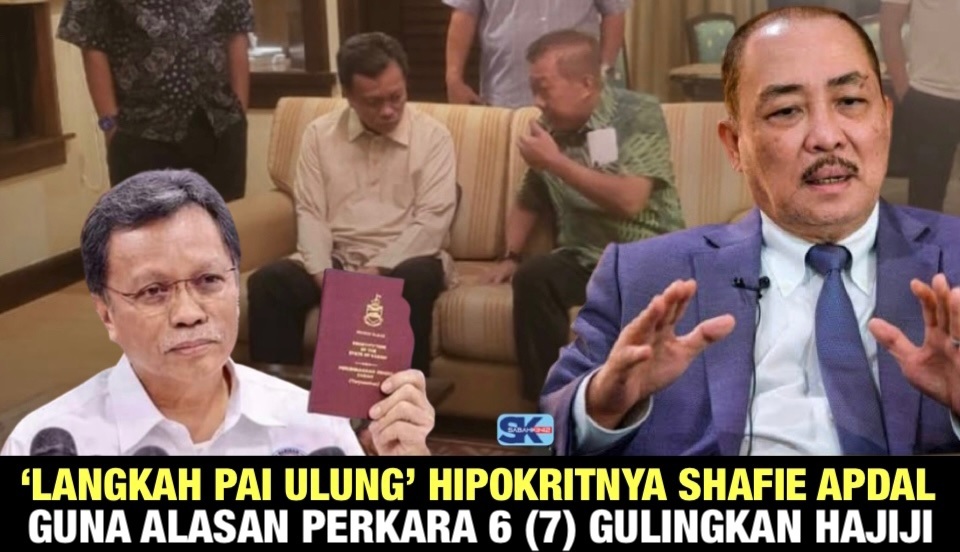 'Langkah Pai Ulung' Hipokritnya Shafie Apdal guna alasan Perkara 6(7) gulingkan Hajiji