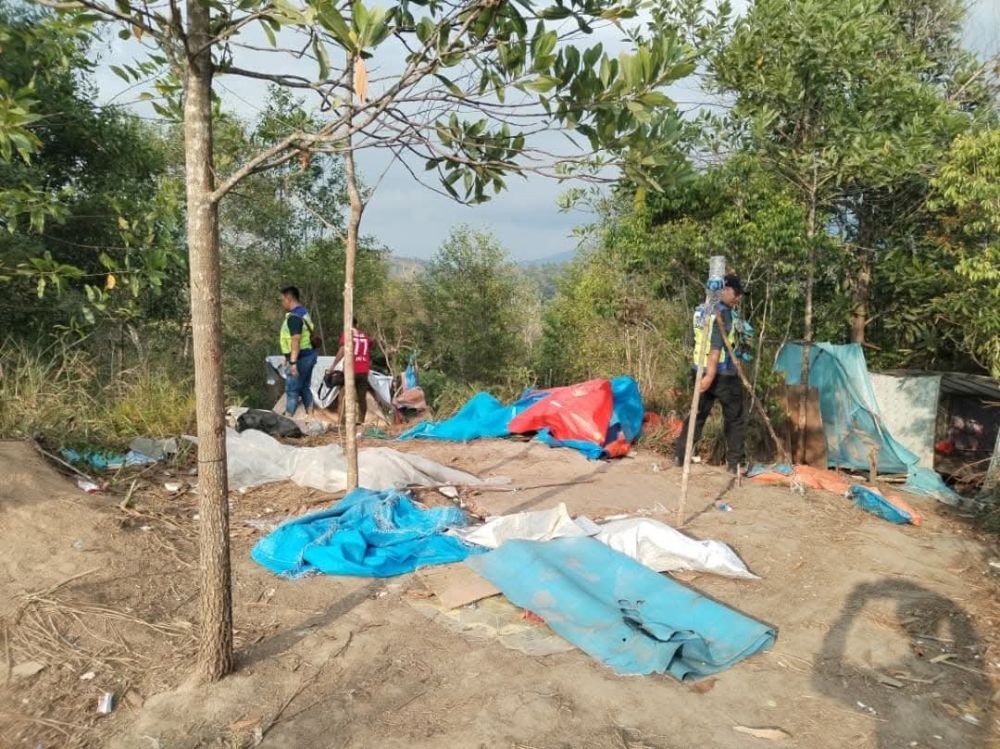 Operasi DBKK: 23 pondok haram ranap sekelip mata