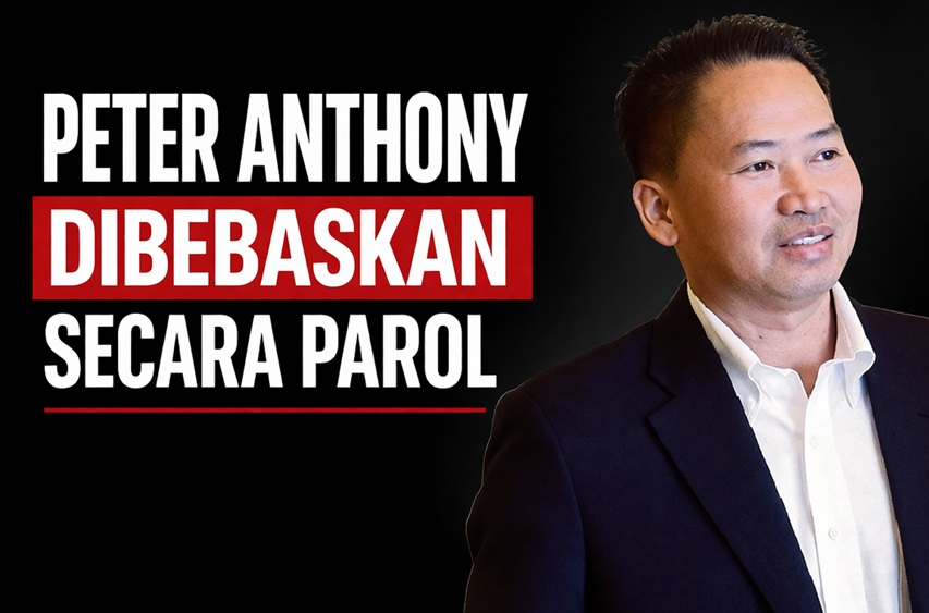 Peter Anthony Dibebaskan Secara Parol, Kini Di Sabah